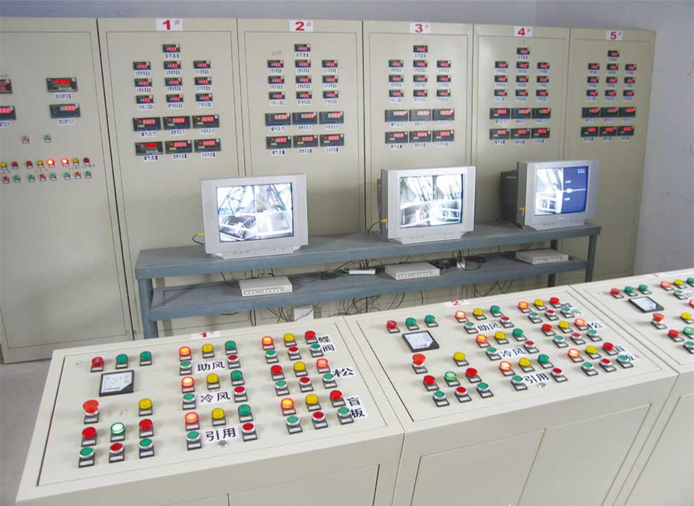 石灰窯高效空氣、煤氣預熱器及控制室1